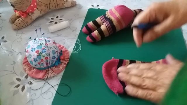 Котенок из носков своими руками смотреть онлайн