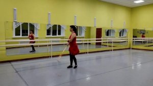 Танец с тростью часть 1