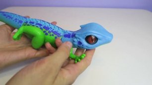 Робо-ящерица Zuru RoboAlive 1TOY интерактивная игрушка реалистичная ящерица.mp4