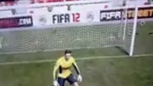 Fifa funnies - Drogba gets attacked by lindegaard