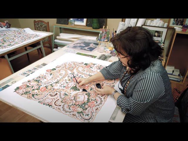 Прогулка по мануфактуре павловопосадских платков смотреть онлайн