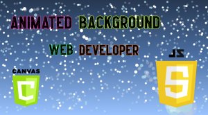 Как создать анимированный фон - JavaScript Canvas Animated Background