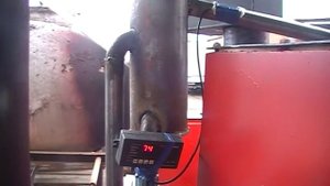 Котел Холмова 50 кВт работа.