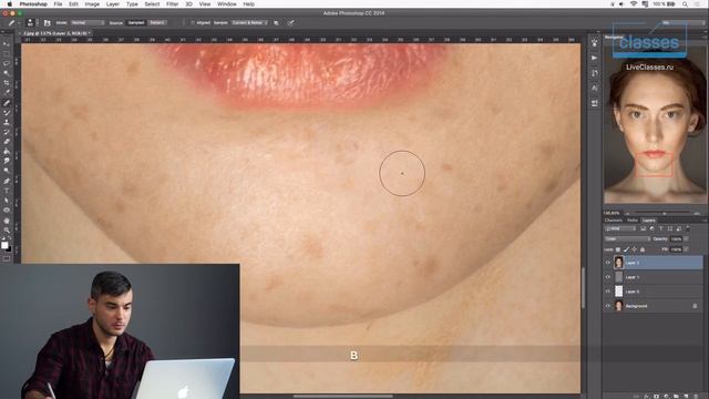 Веснушки. Ретушь бьюти-снимков. Саша Чалдрян смотреть онлайн