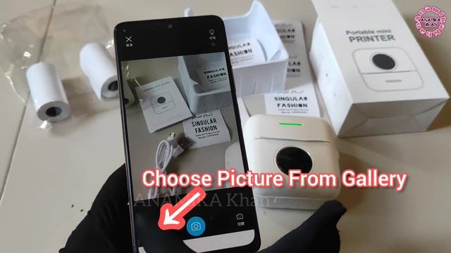 How to Use Mini Printer || Mini Portable Wireless Bluetooth Thermal Printer смотреть онлайн