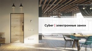 Умная дверь CYBER с биометрическим замком