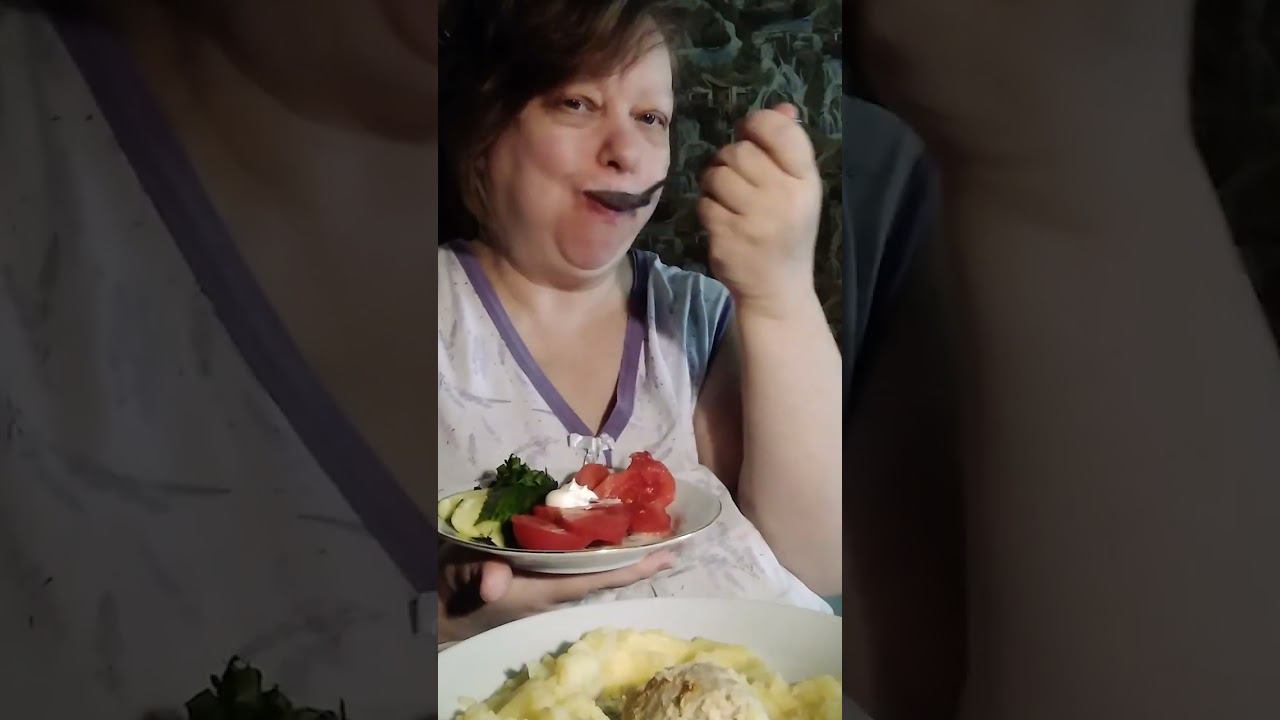 #мукбанг#емнакамеру #завтрак