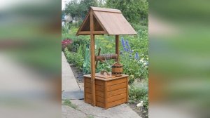 Декоративные колодцы
