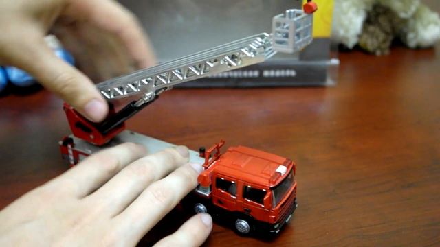 "Пожарная охрана" - машина пожарная металлическая, фрикционная в коробке. смотреть онлайн