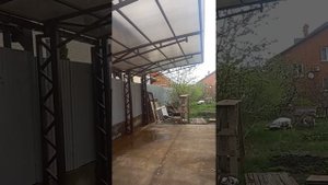 Навес консольный 54м²