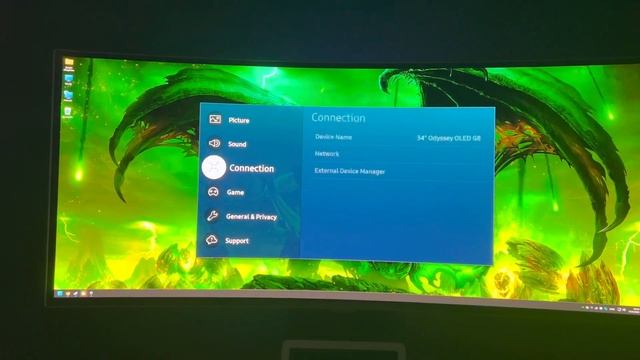 Samsung Odyssey Oled G8: Menu Interface Options смотреть онлайн