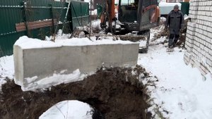 Септик - емкость для участков с высоким уровнем грунтовых вод.