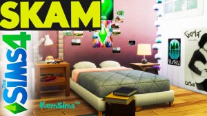 SKAM - Строим в The Sims 4 комнату Евы из сериала Стыд