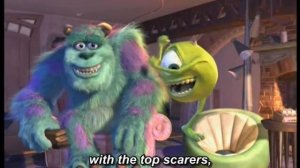 Learn Simple present Vs present Continuous with Monsters Inc