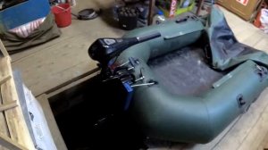 Электромотор для лодки Watersnake SXB54/26 (Venom) Распаковка и тест на воде на автомобильном акуме