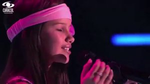 Daniella cantó ‘Entre el mar y una estrella’ de Thalia - LVK Colombia- Audiciones a ciegas - T1