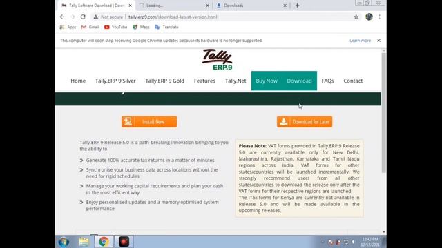 How to download Latest version Tally ERP 9 in Pc windows 7, 8, 10 || Hindi || #tally #tallyerp9 смотреть онлайн