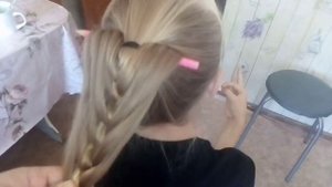 Коса на карандаше