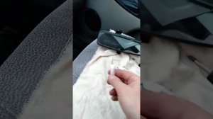 Лада калина зеркало заднего вида клеем к лобовому стеклу