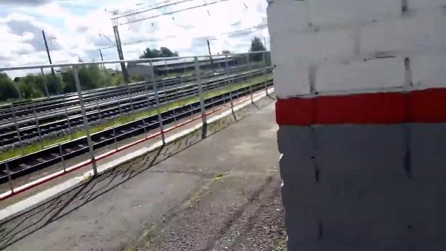 Обзор ж. д. вокзала в посёлке Вожега, Вологодской области. смотреть онлайн