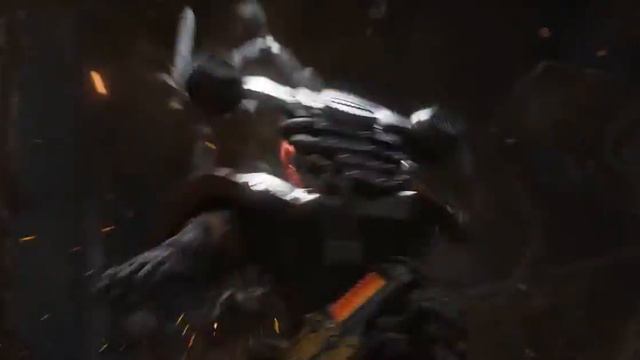 Warhammer 40,000: анимация, бой космодесанта и хаоса!