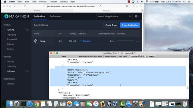 Portworx Integration with Mesosphere Marathon смотреть онлайн