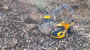 VOLVO EC 160 Y VOLVO A60H off road Bruder rc