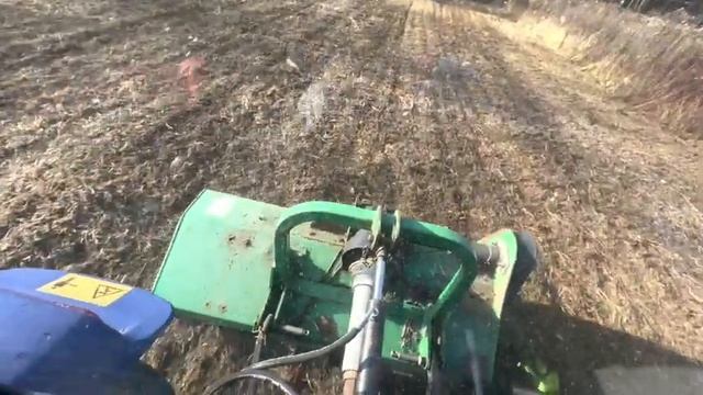 Подготовка целины минитрактором Lovol M354. смотреть онлайн