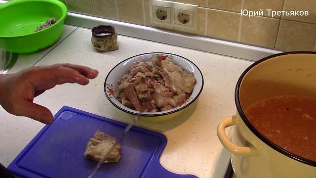Вкусный Холодец из Свиных хвостов, Рецепт Свиного холодца. Вкусно и просто!