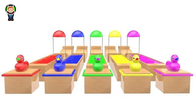 Learn Colors and Numbers For Kids with Printer Animation || Crazy Super Kids смотреть онлайн