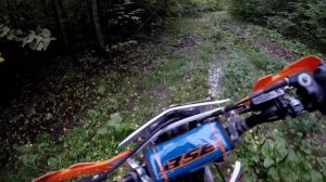 Первый раз в грязь, на BSE Z2 250.