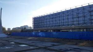 Реконструкция Дворца Спорта в Ростове-на-Дону, февраль 2024-го