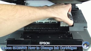 Epson SX235W: How to Change/Replace Ink Cartridges