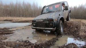Нива узкие диски под 31 колеса Safari своими руками