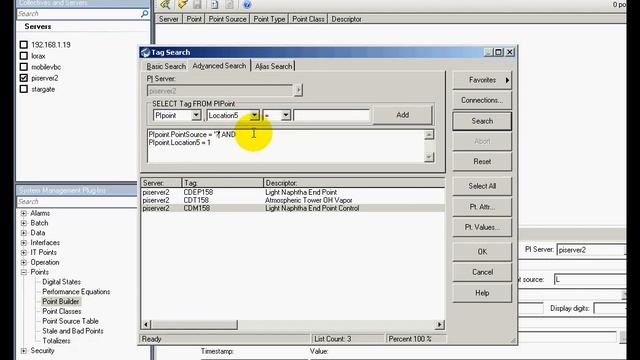 OSIsoft: Tag Search Basic, Advanced and Alias Search. v3.4.375 смотреть онлайн