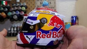 Mini Helmet 1:2 Max Verstappen Zandvoort GP 2022 Red Bull