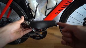 Седло EC 90 для шоссера и раздельных гонок/триатлона