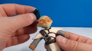 Сказочная лепка Фила и Ханзо Fusion Max зомби из пластилина