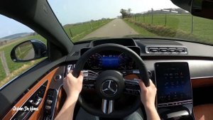 MERCEDES 2021 S350d 4MATIC S-CLASS 286 HP POV TEST DRIVE