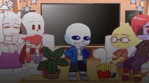 • Undertale reaction to AUS Sans // YEEES