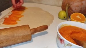 ПЛАЦИНДА с Тыквой из Растяжного Теста