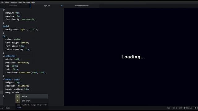 Pure CSS Progress Bar Using HTML and CSS | CodeEra