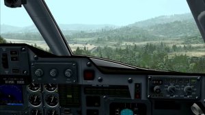 fsx LIRJ H25B Vue cockpit