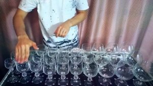 Diva Dance на бокалах. Поющие бокалы.