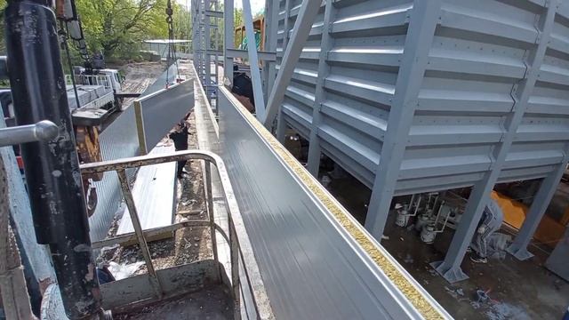 Монтаж стеновых сэндвич панелей. #сэндвичпанели.