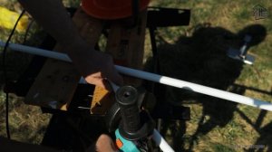 Подпорки для кустов своими руками из полипропиленовых труб. Подставки для веток.