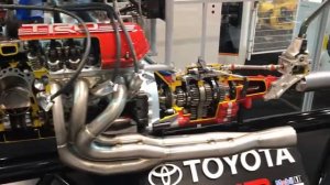 Toyota Racing Development (TRD) Engine Cutaway