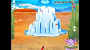 Лунтик - География для малышей часть 2. Развивающая игра.