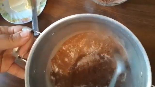 Pudingli keks hazirlanmasi/ Приготовление кекса с пудингом