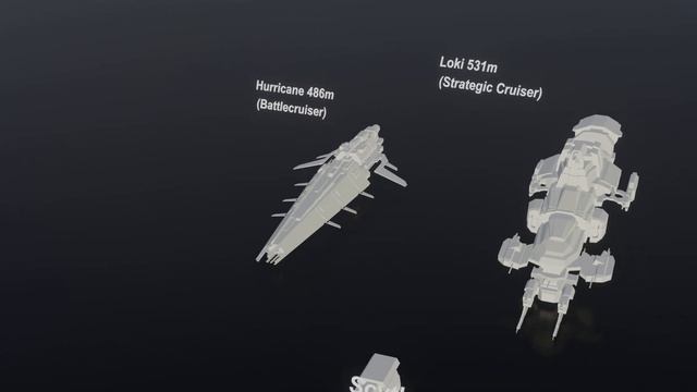 EVE Online : Minmatar Ship ? Size Comparison смотреть онлайн